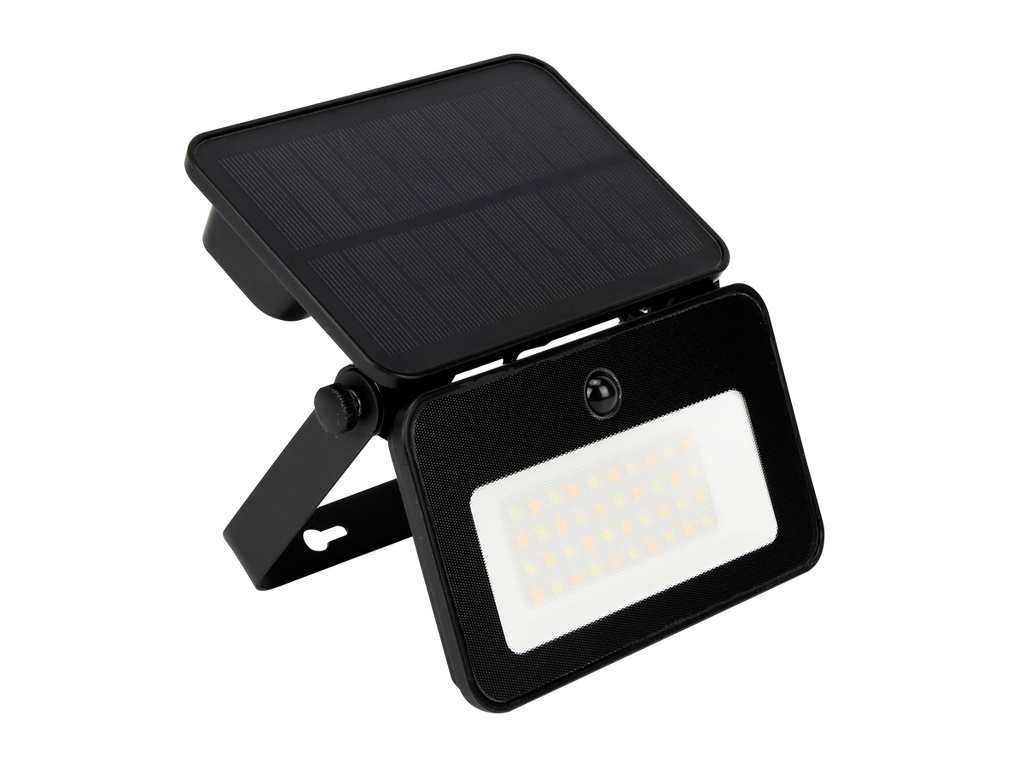 Solar schijnwerper FLOWLITE 3CCT (3/4/6,5K) 20W 1000lm IP65 zwart LITE