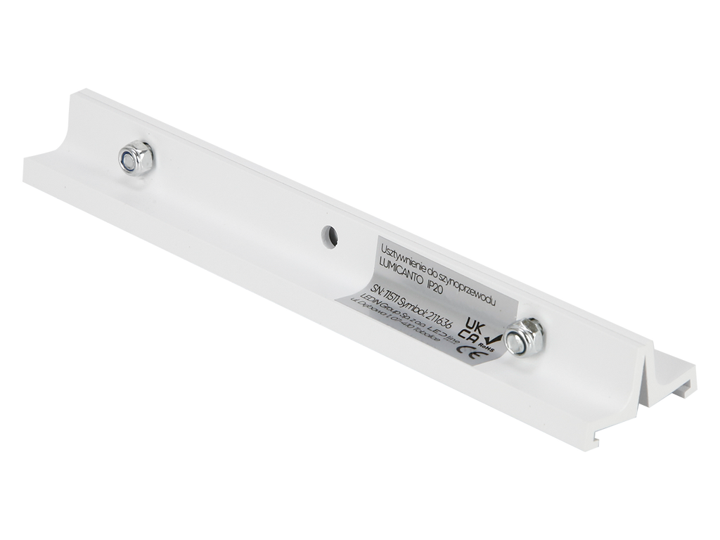 Versteviging voor LUMICANTO busbar wit PRIME