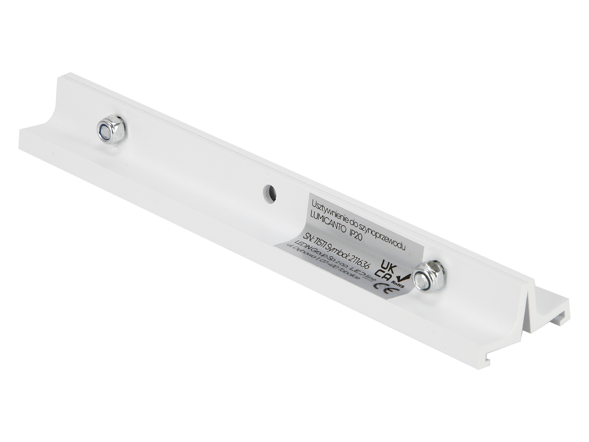 Versteviging voor LUMICANTO busbar wit PRIME