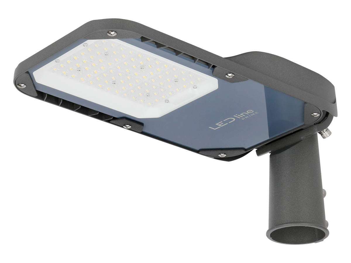 Wegverlichting Armatuur CAMINO 4000K 70W 9800 lm IP66 grijs PRIME