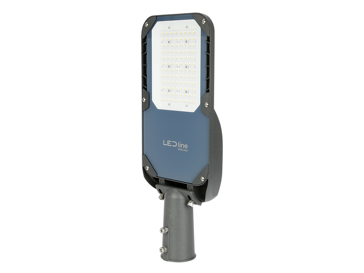Wegverlichting Armatuur CAMINO 4000K 70W 9800 lm IP66 grijs PRIME