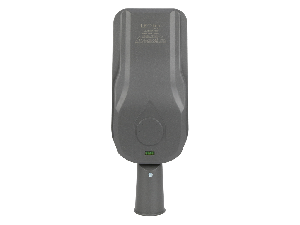 Wegverlichting Armatuur CAMINO 4000K 70W 9800 lm IP66 grijs PRIME