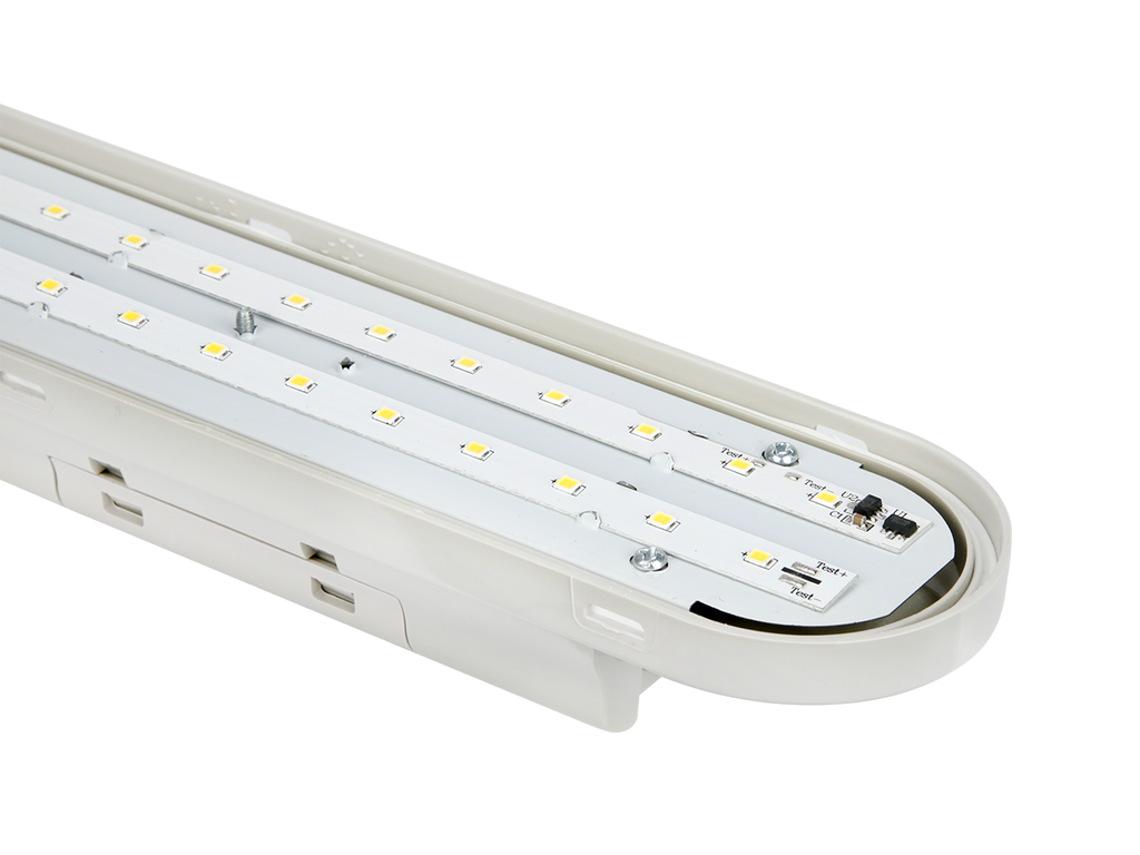 Hermetische armatuur LINERIS 4000K 36W 4320lm IP65 120cm grijs 3x1,5mm LITE