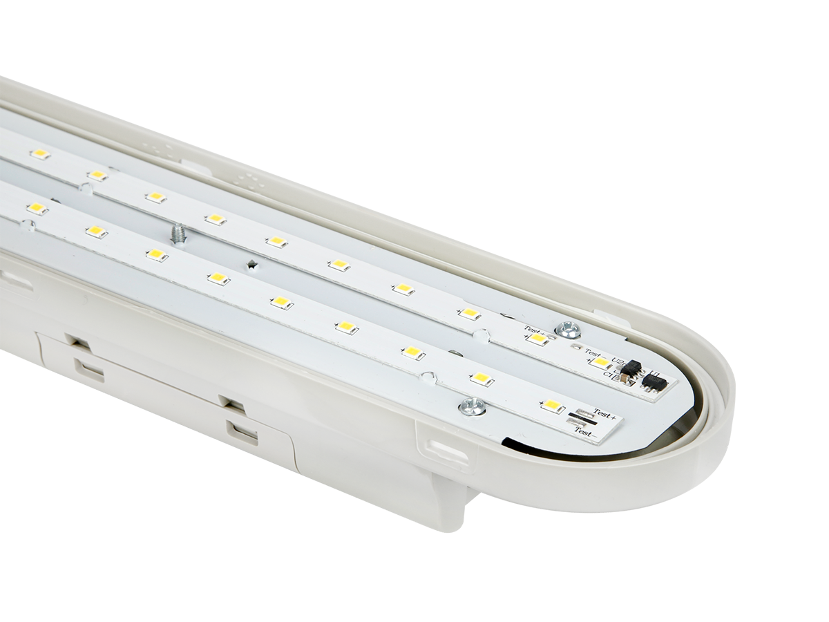 Hermetische armatuur LINERIS 4000K 36W 4320lm IP65 120cm grijs 3x1,5mm LITE
