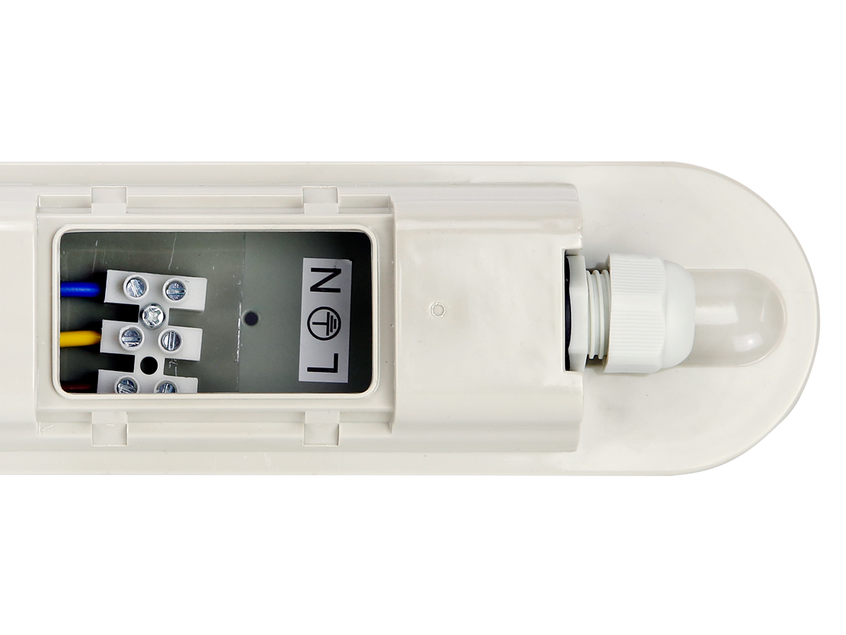 Hermetische armatuur LINERIS 6500K 36W 4320lm IP65 120cm grijs 3x1,5mm LITE