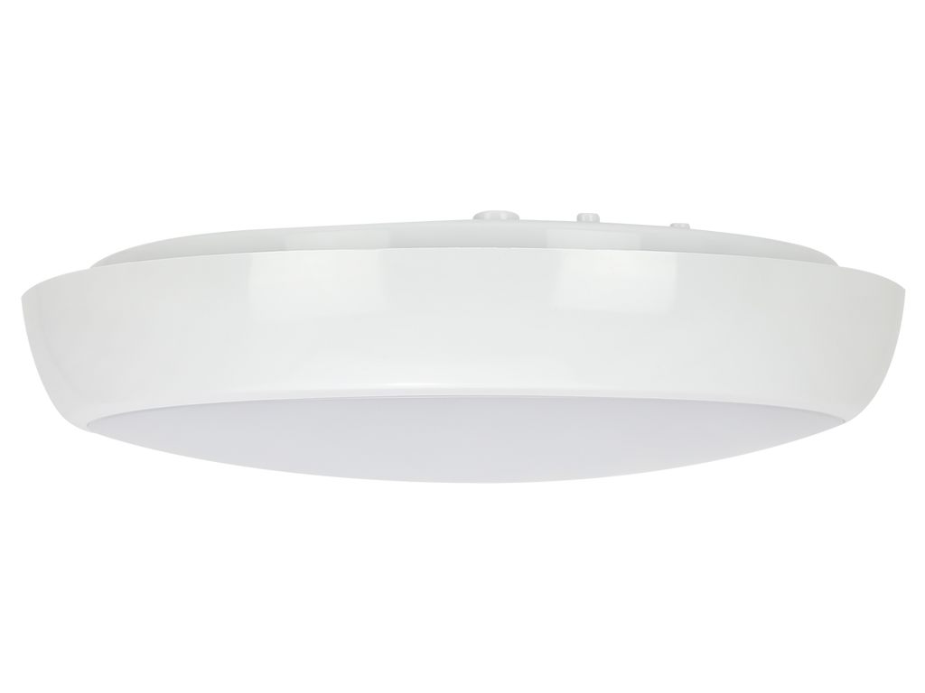 Plafonlamp LEDIS 3CCT(3K/4K/6K) 12/16W 1600lm rond IP65 wit PRIME bewegingssensor MV
