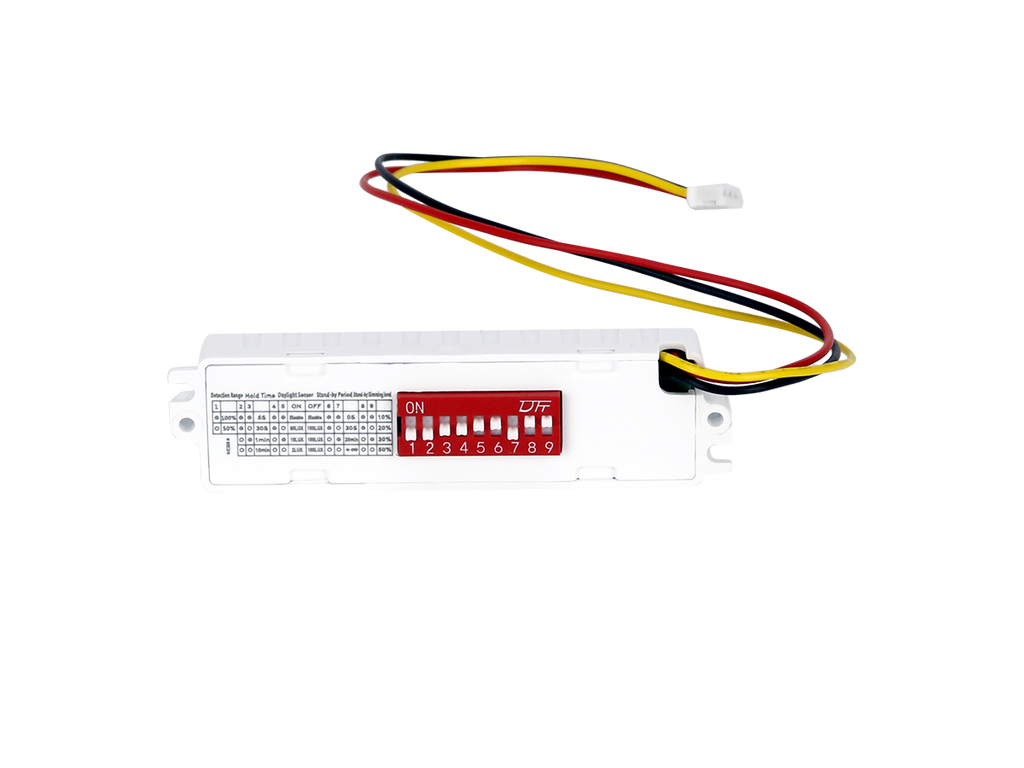 plafondlamp LEDIS 3CCT(3K/4K/6K) 12/16W 1600lm rond IP65 wit PRIME bewegingssensor MV