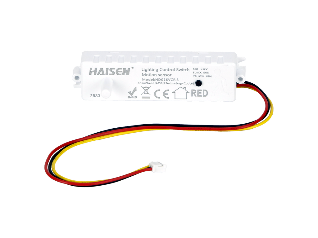 plafondlamp LEDIS 3CCT(3K/4K/6K) 12/16W 1600lm rond IP65 wit PRIME bewegingssensor MV