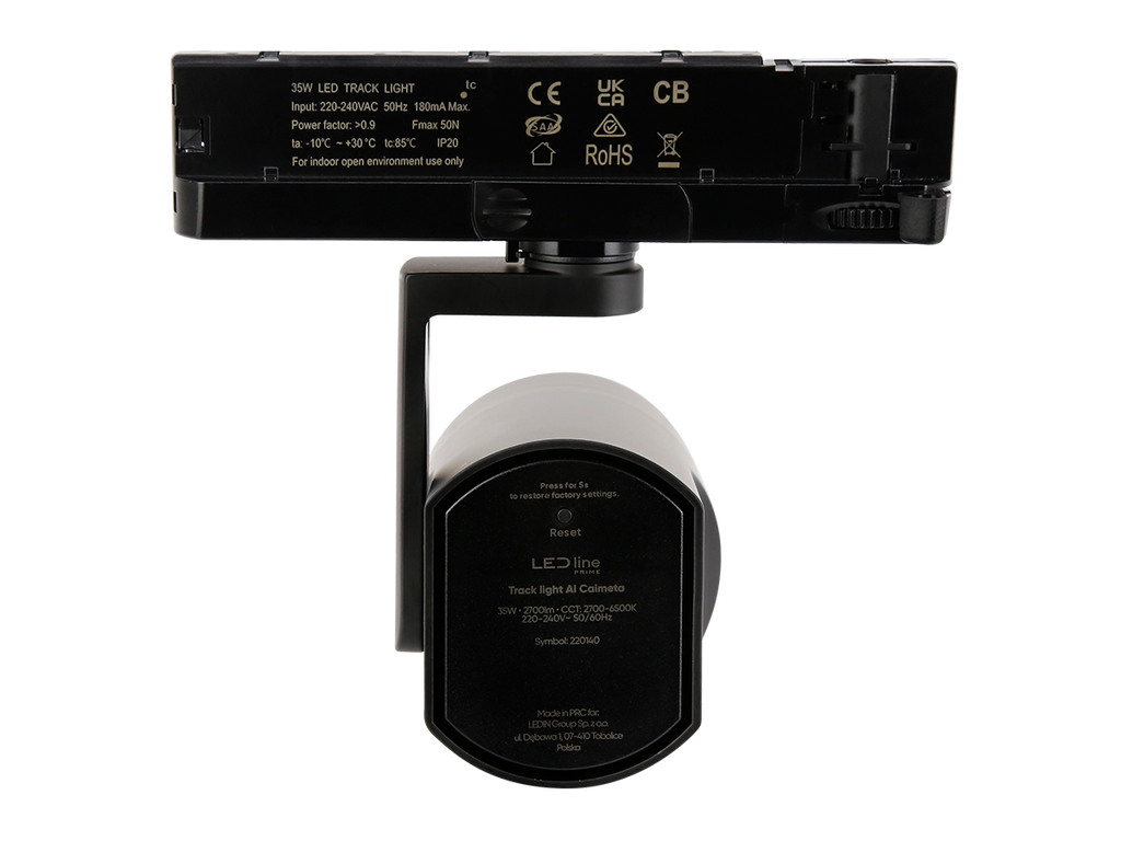 Railspot AI LED line x Caimeta 35W CCT 36° zwart PRIME