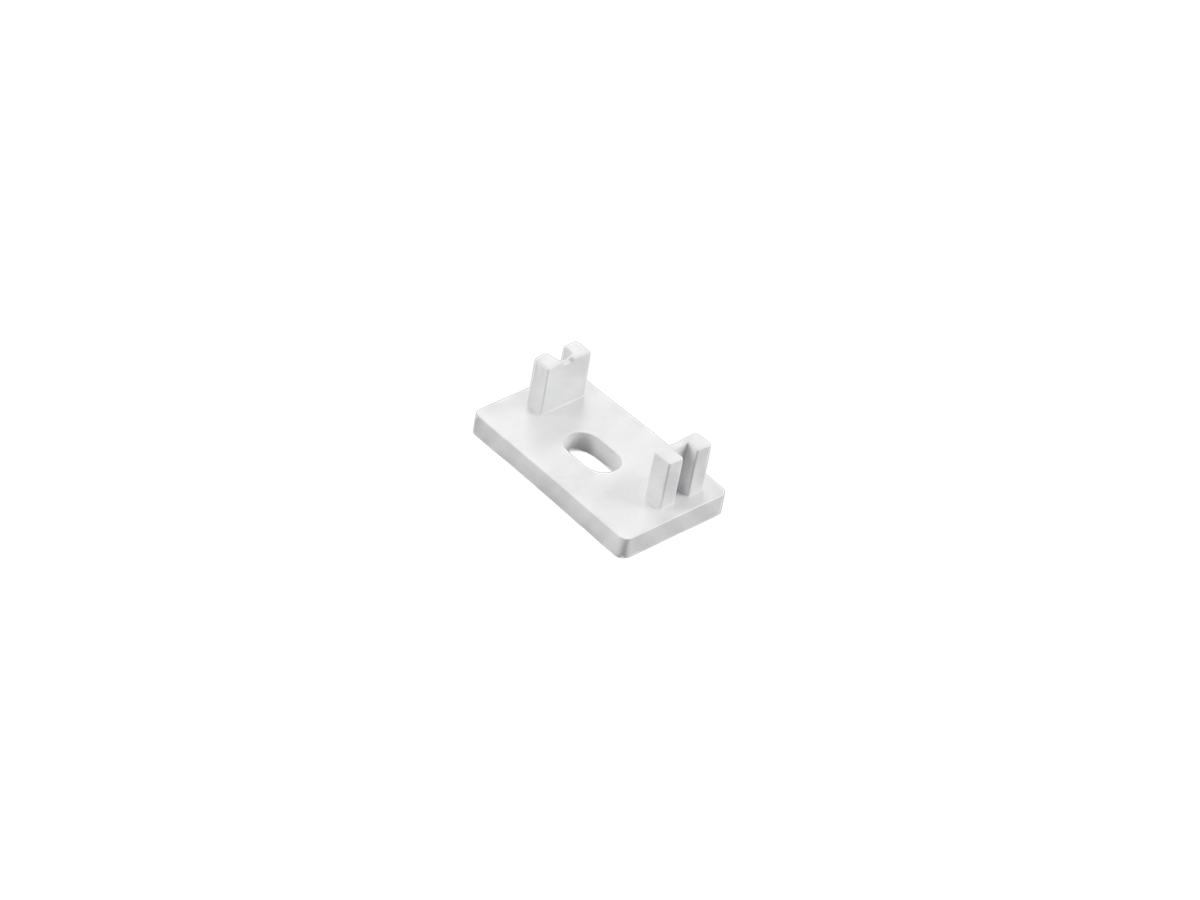 Eindkappen 10szt. voor het witte PRIME aluminium opbouwprofiel
