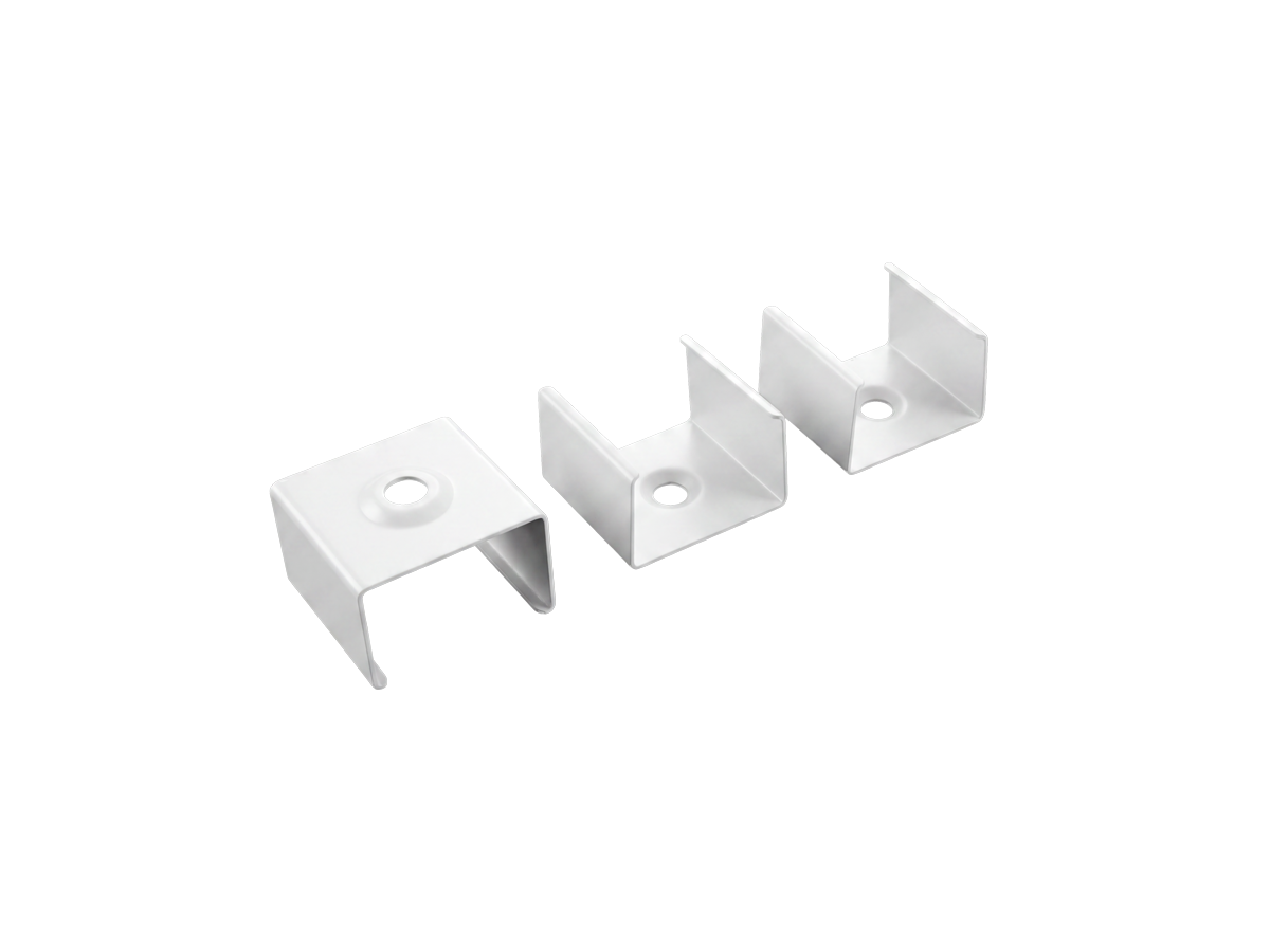 Montagebeugels 10szt. van het witte PRIME aluminium oppervlak profiel
