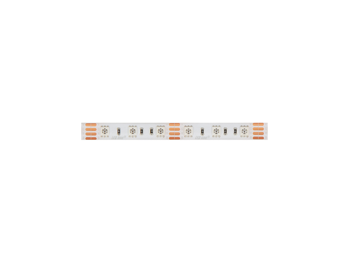 LED strip 300/5m SMD 12V RGB 14.4W IP65 10mm 5m LITE