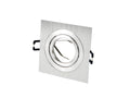 PLAFONDLAMP AKROS draaibaar vierkant IP20 zilver PRIME