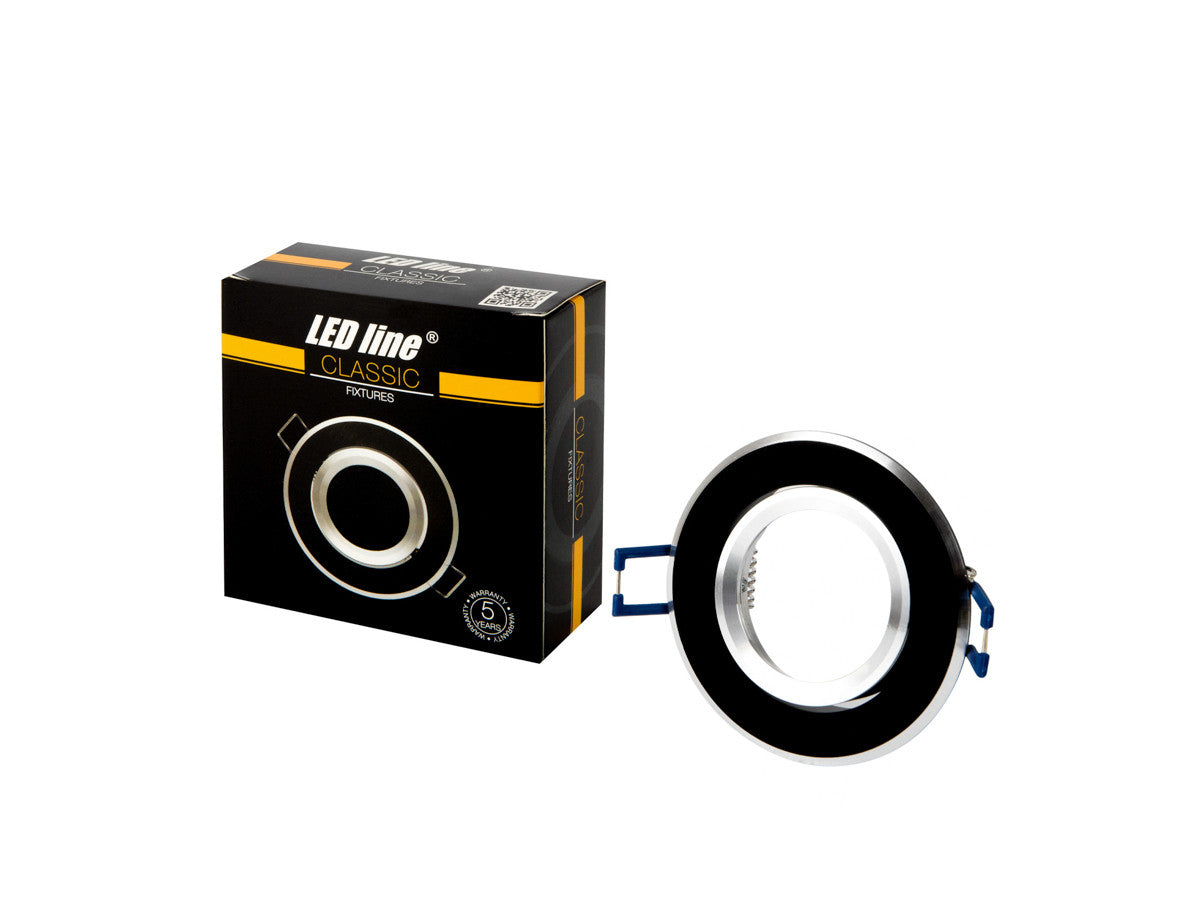 PLAFONDLAMP draaibaar rond IP20 zwart PRIME