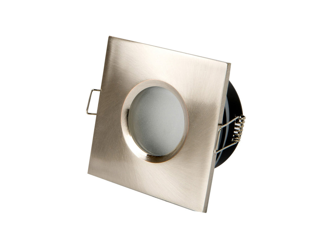 PLAFONDLAMP waterdicht vierkant IP65 satijn PRIME