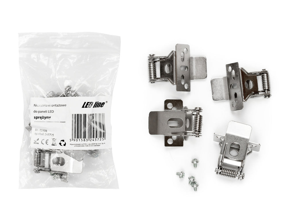 Montageaccessoires - veren/onderbouw haken voor Slim/Edge paneel