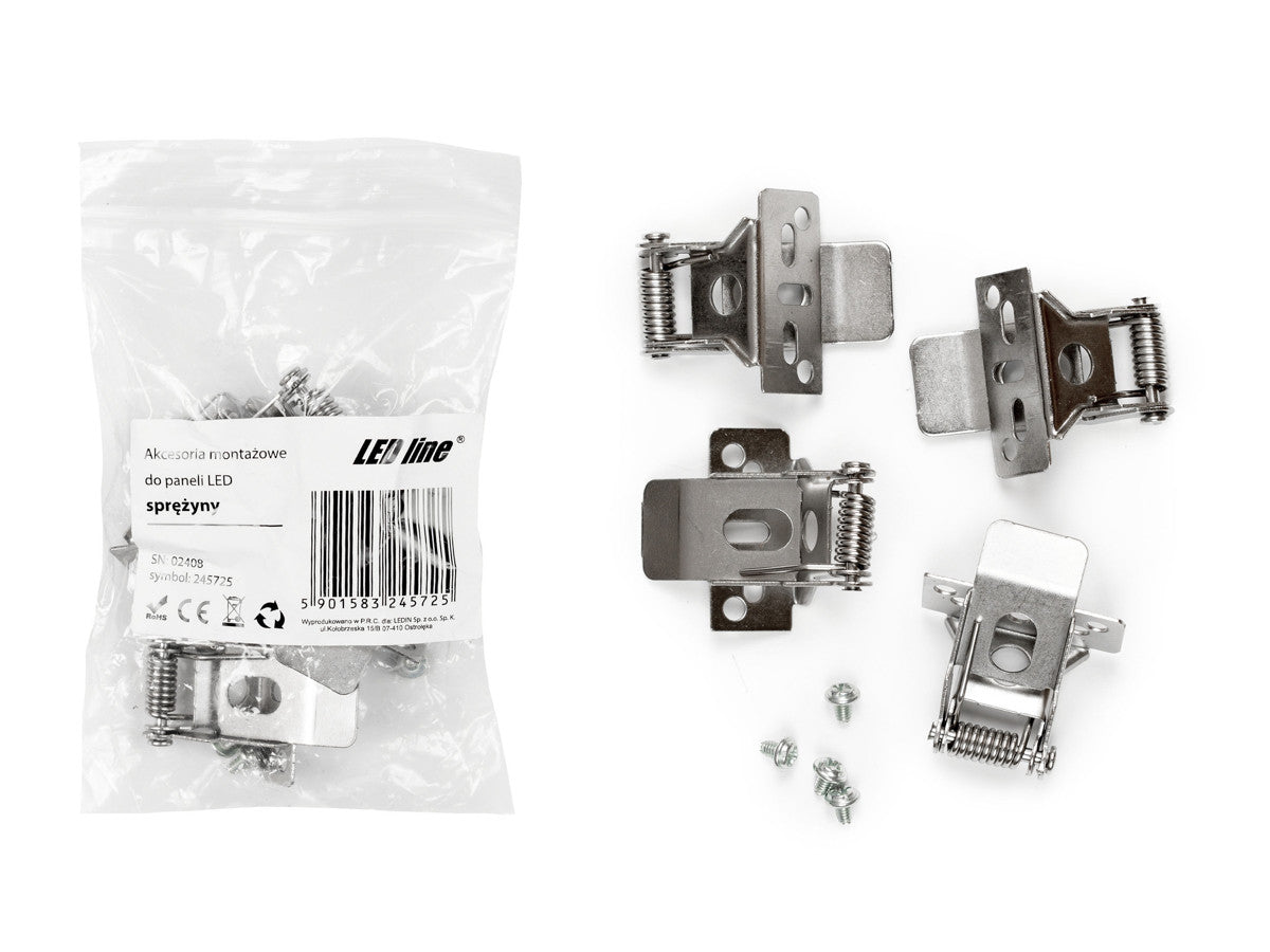 Montageaccessoires - veren/onderbouw haken voor Slim/Edge paneel