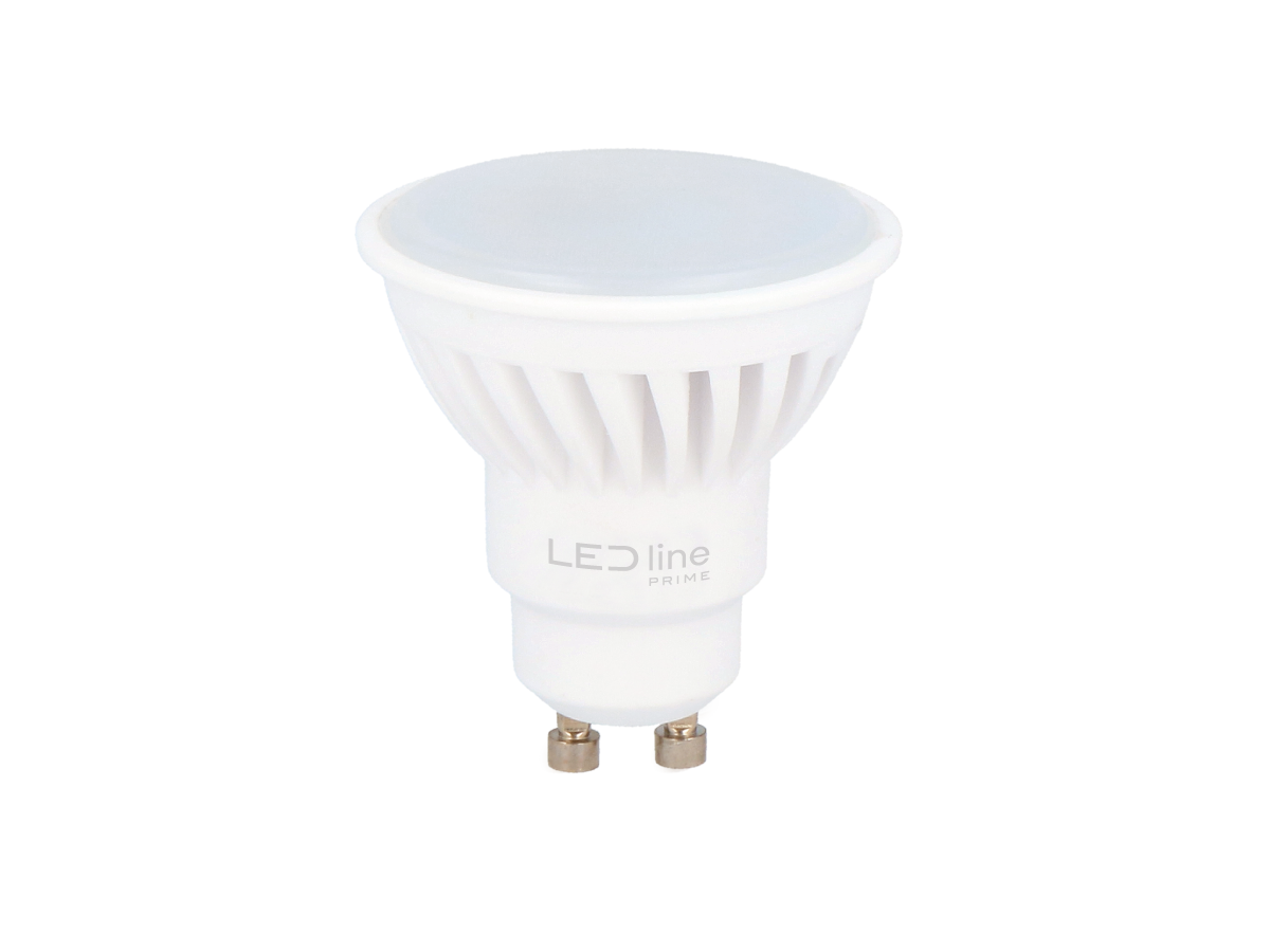 LED-lamp GU10 2700K 10W 1400lm 230V 120 ° PRIME Keramiek