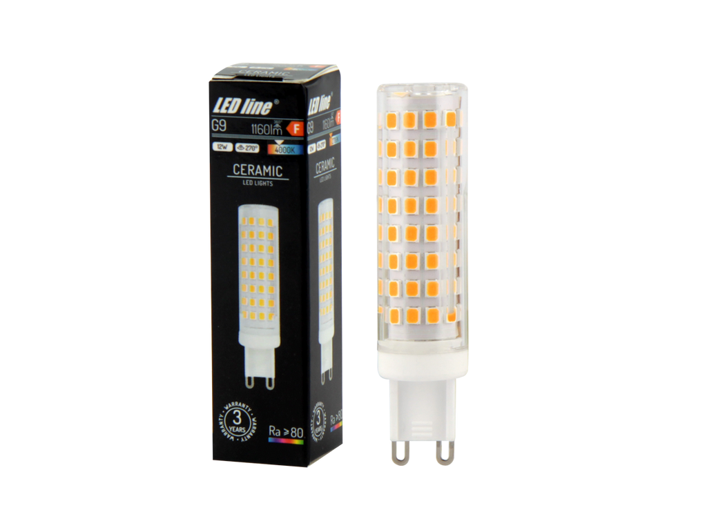 LED-lamp G9 4000K 12W 1160lm 230V 270 ° LITE Keramiek
