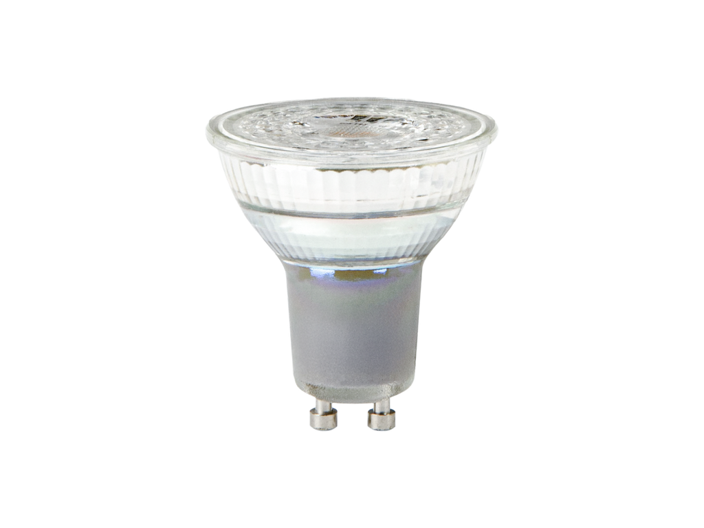 LED-lamp GU10 2200-3000K 5,5W 345lm 230V 60° DIM TO WARM Glas PRIME