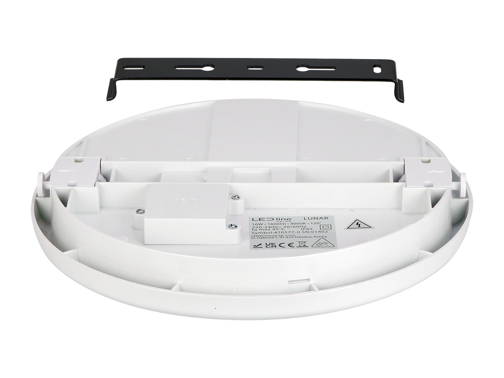 plafondlamp LUNAR 4000K 16W 1600lm rond IP65 wit PRIME