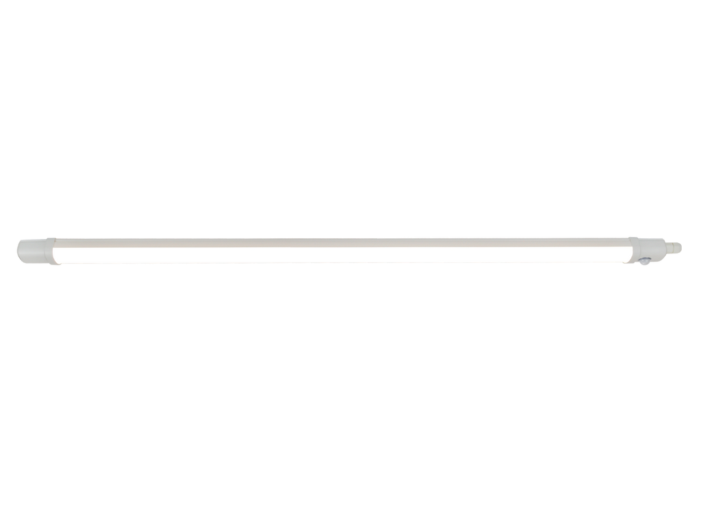 Hermetische armatuur TRI-PROOF 4000K 40W 4800lm IP65 120cm grijs LITE PIR
