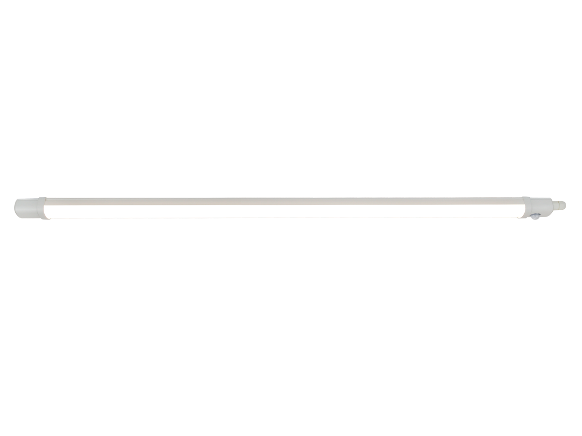 Hermetische armatuur TRI-PROOF 4000K 40W 4800lm IP65 120cm grijs LITE PIR