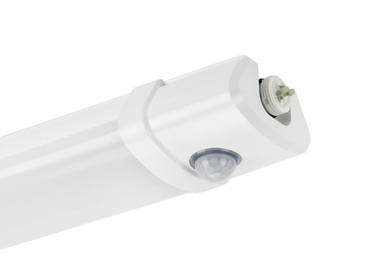 Hermetische armatuur TRI-PROOF 4000K 40W 4800lm IP65 120cm grijs LITE PIR