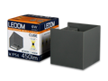 Buitenwandlamp LED 2x3W 4000K IP54 grijs CUBE LITE