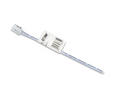 Connector voor COB LED strips CLICK CONNECTOR enkel 10mm 2 pins met kabel
