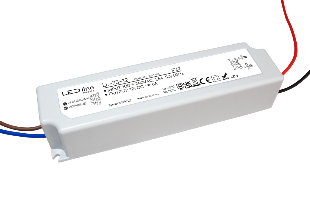 PSU 75-12 IP67 75W 12V PRIME