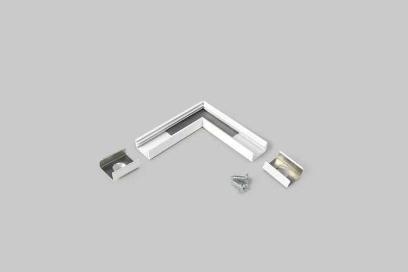 SLIM8 90ste connector wit /op