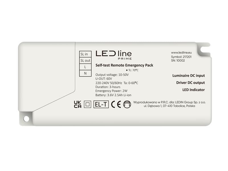 Backlit Paneel 4000K 34W 4760lm IP20 60x60cm wit PRIME noodmodule LAW 3h AT