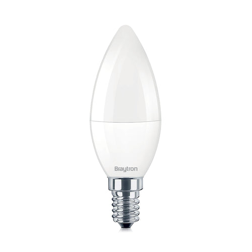 Braytron Advance LED Lamp 5W E14 4000K C37