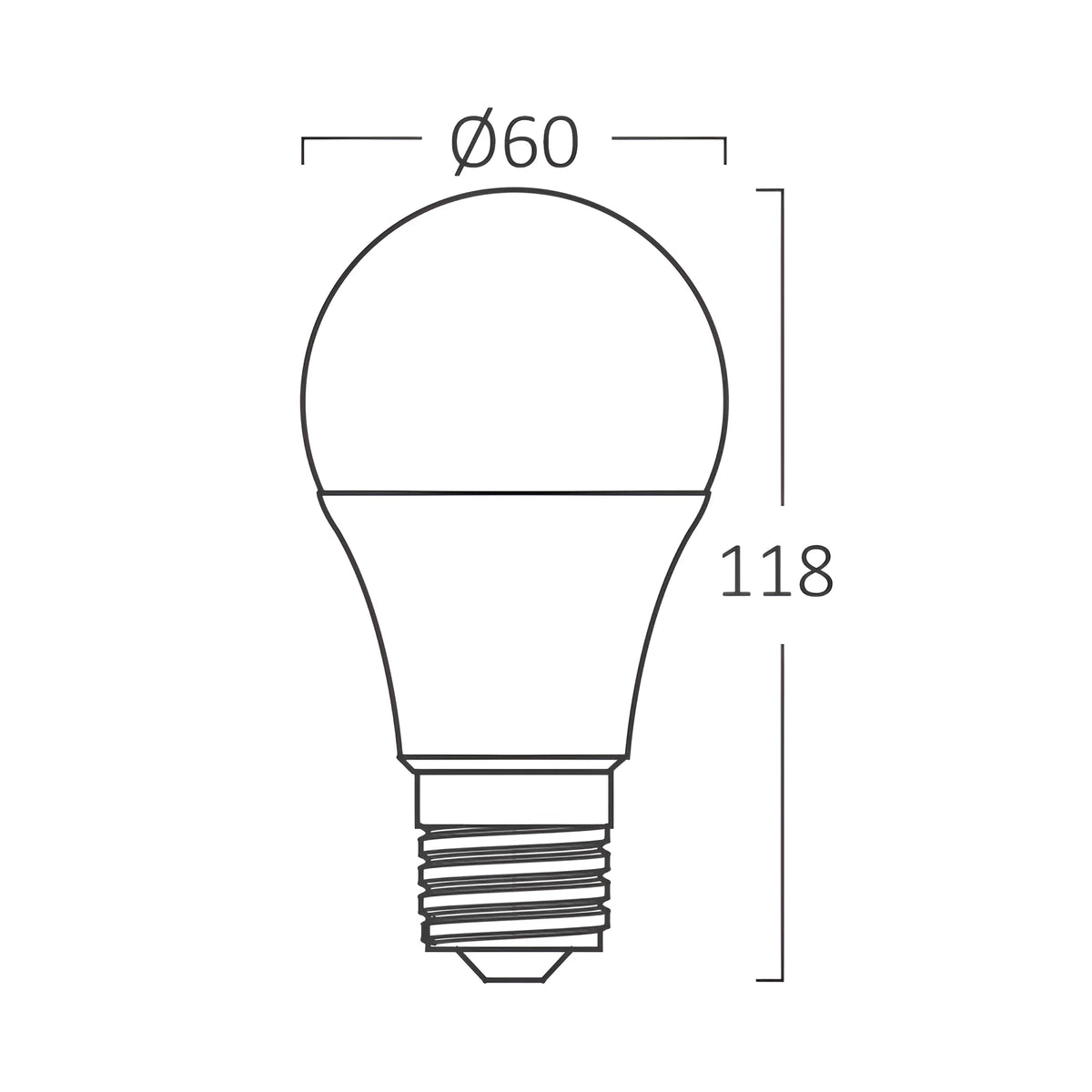 Braytron Advance LED Lamp 13W E27 6500K A60