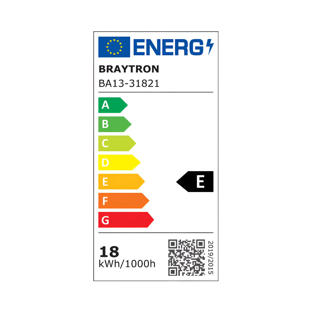 Braytron Premium LED Lamp 18W E27 4000K T80