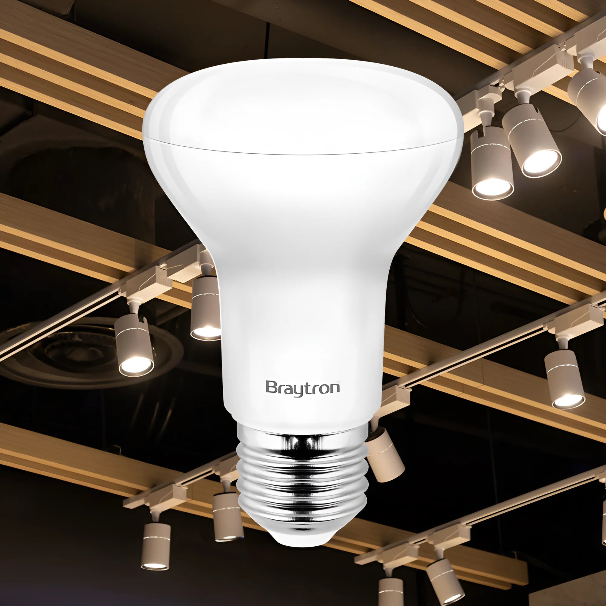 Braytron Advance LED Lamp 9W E27 3000K R63