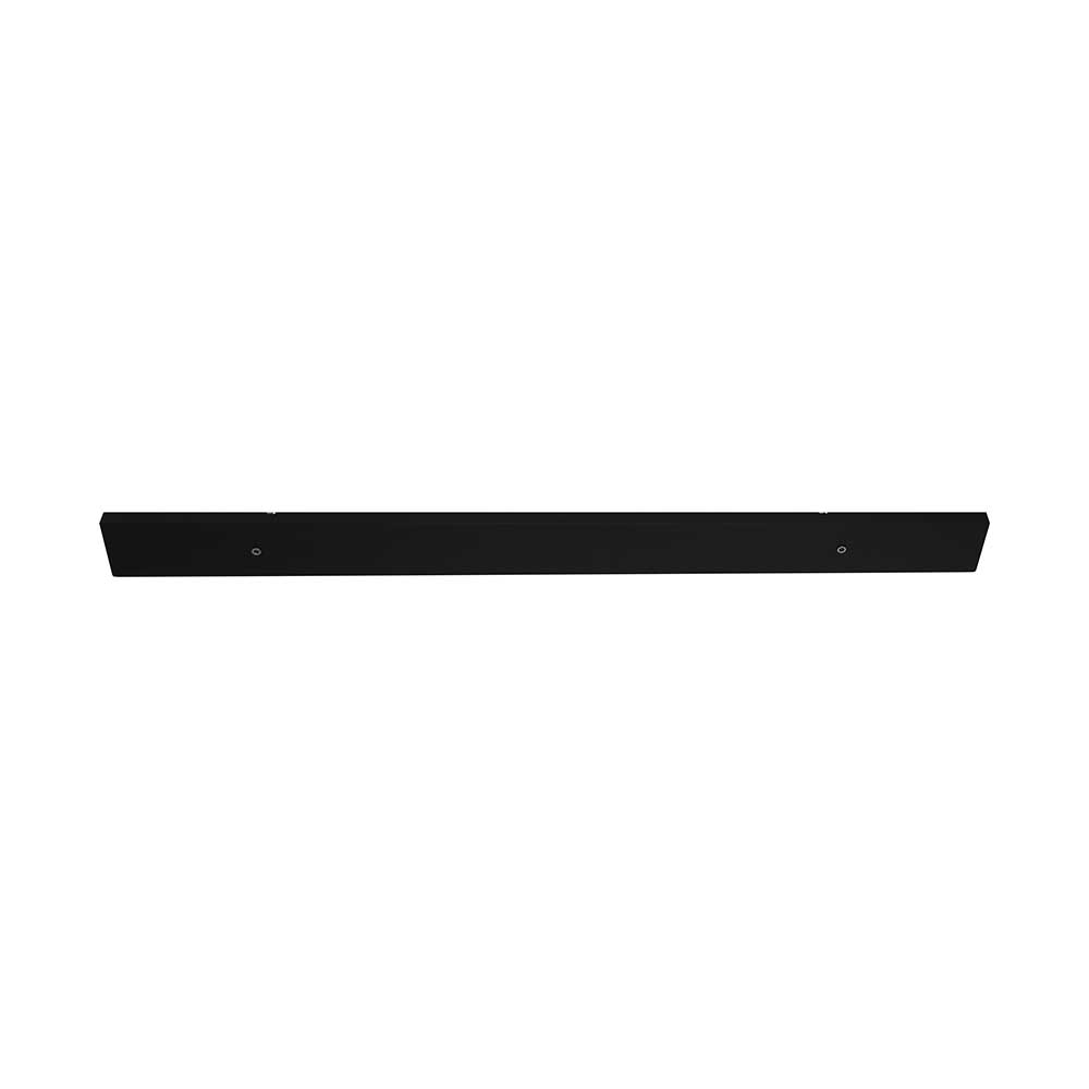 Artdelight Balk - Hanglamp - 2 lichts - Zwart