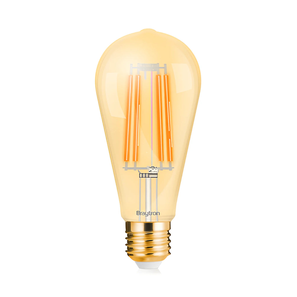 Braytron Advance LED Lamp 6W E27 2200K ST64 AMB