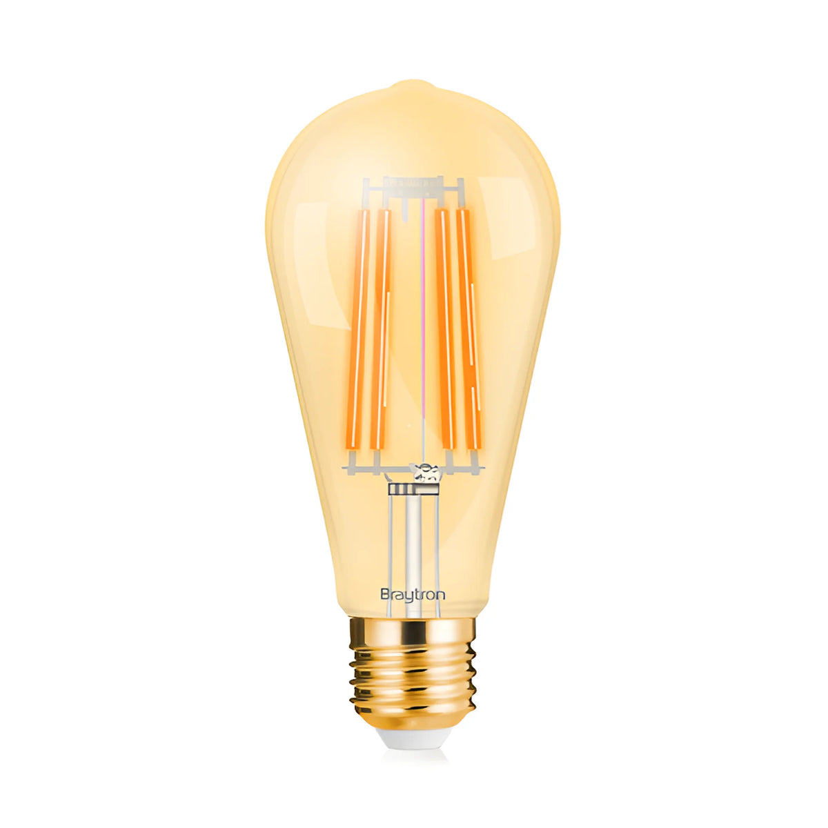 Braytron Advance LED Lamp 6W E27 2200K ST64 AMB
