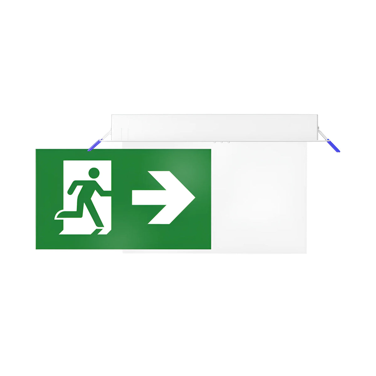 Braytron Exit Nooduitgangverlichting 2W IP20 Wit LED RCS