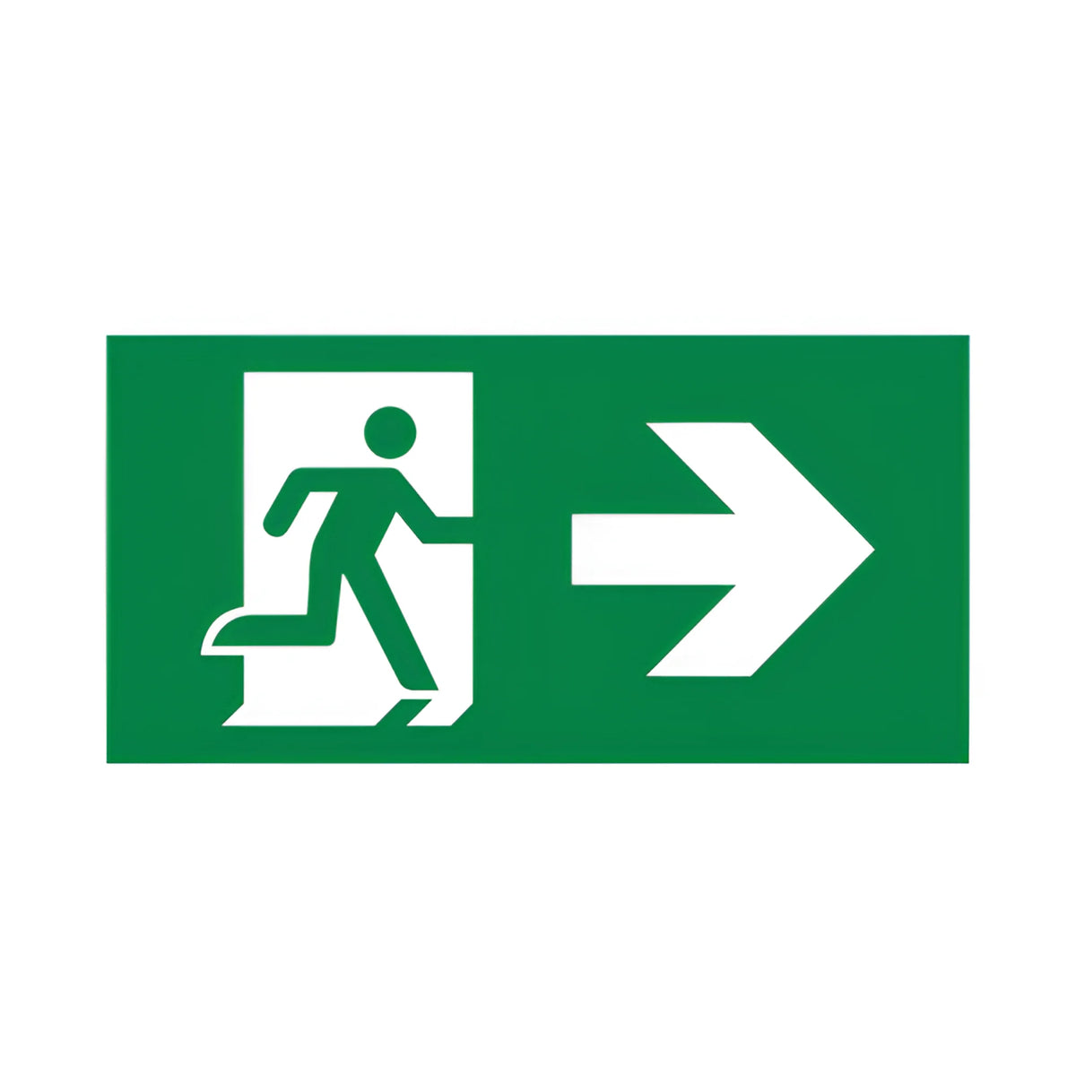 Braytron Exit Sing Nooduitgang Bordje RIGHT
