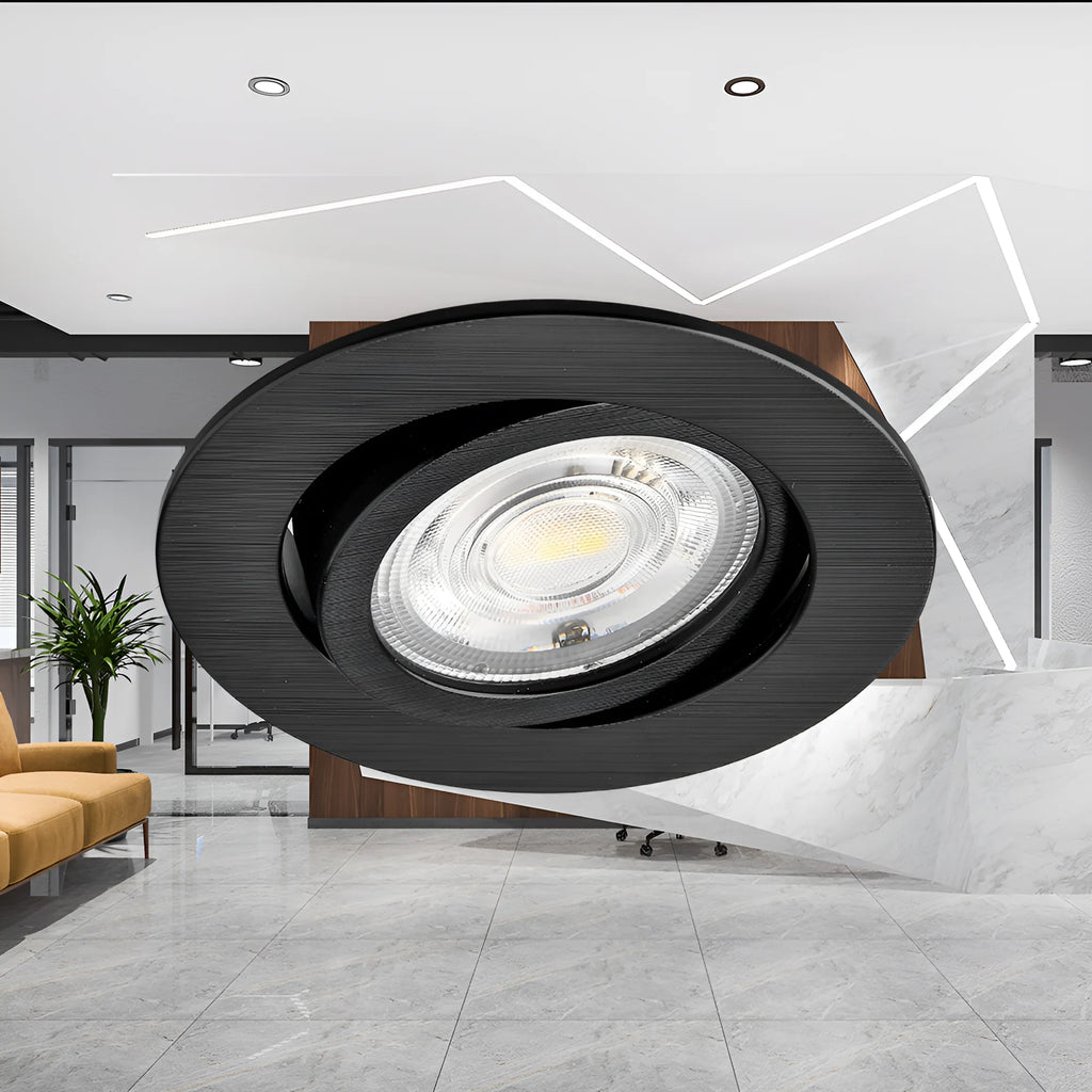 Braytron Spotled G3 LED Spot 7W Zwart RND 3IN1 DIM