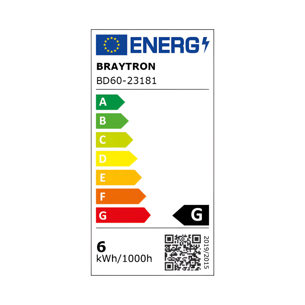 Braytron S20B Magneetrail Accessoire 6W 48VDC Zwart WSL110 3IN1