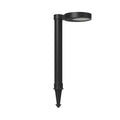 Braytron Spike Grondspot 8W IP65 Zwart 2A RND 2IN1