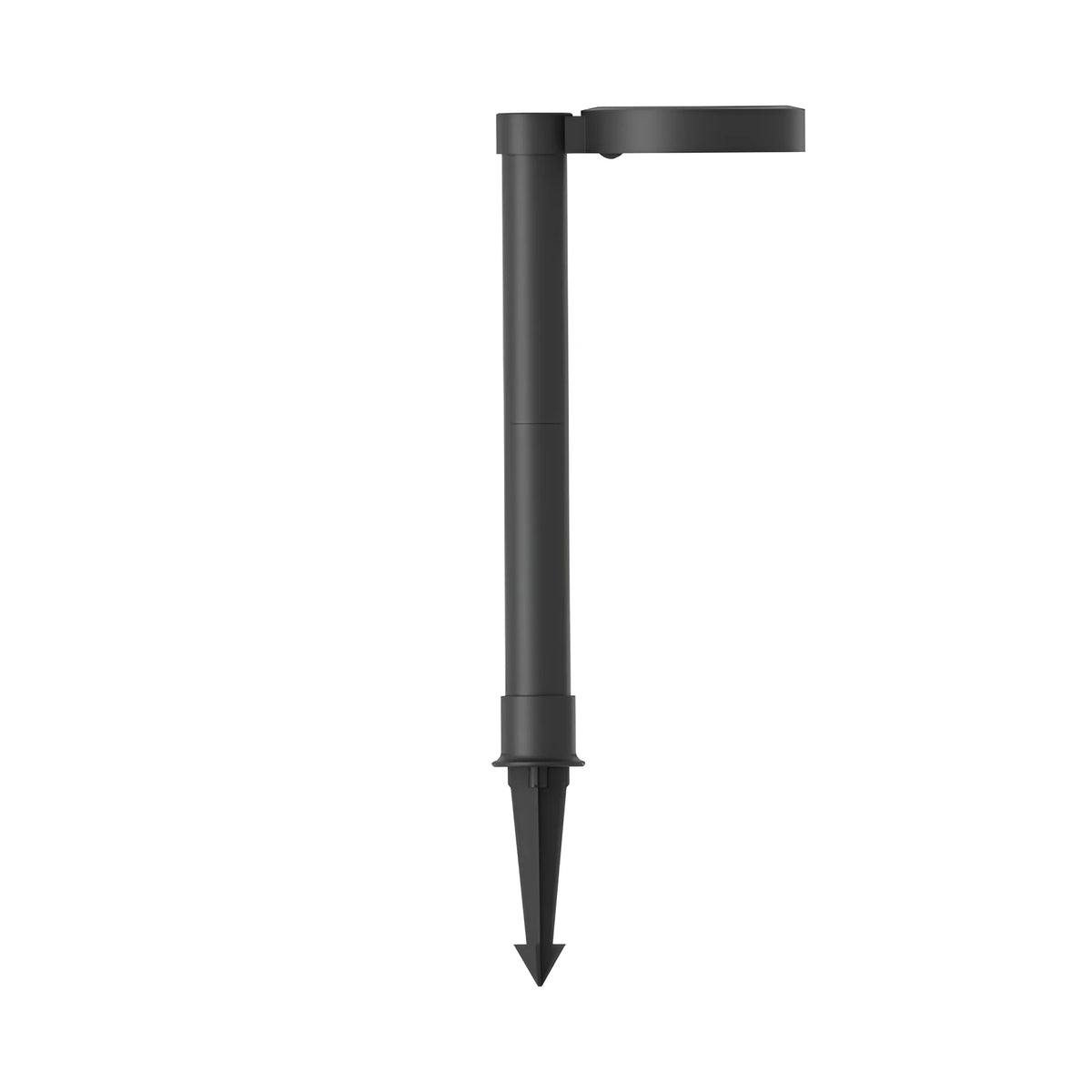 Braytron Spike Grondspot 8W IP65 Zwart 2A RND 2IN1