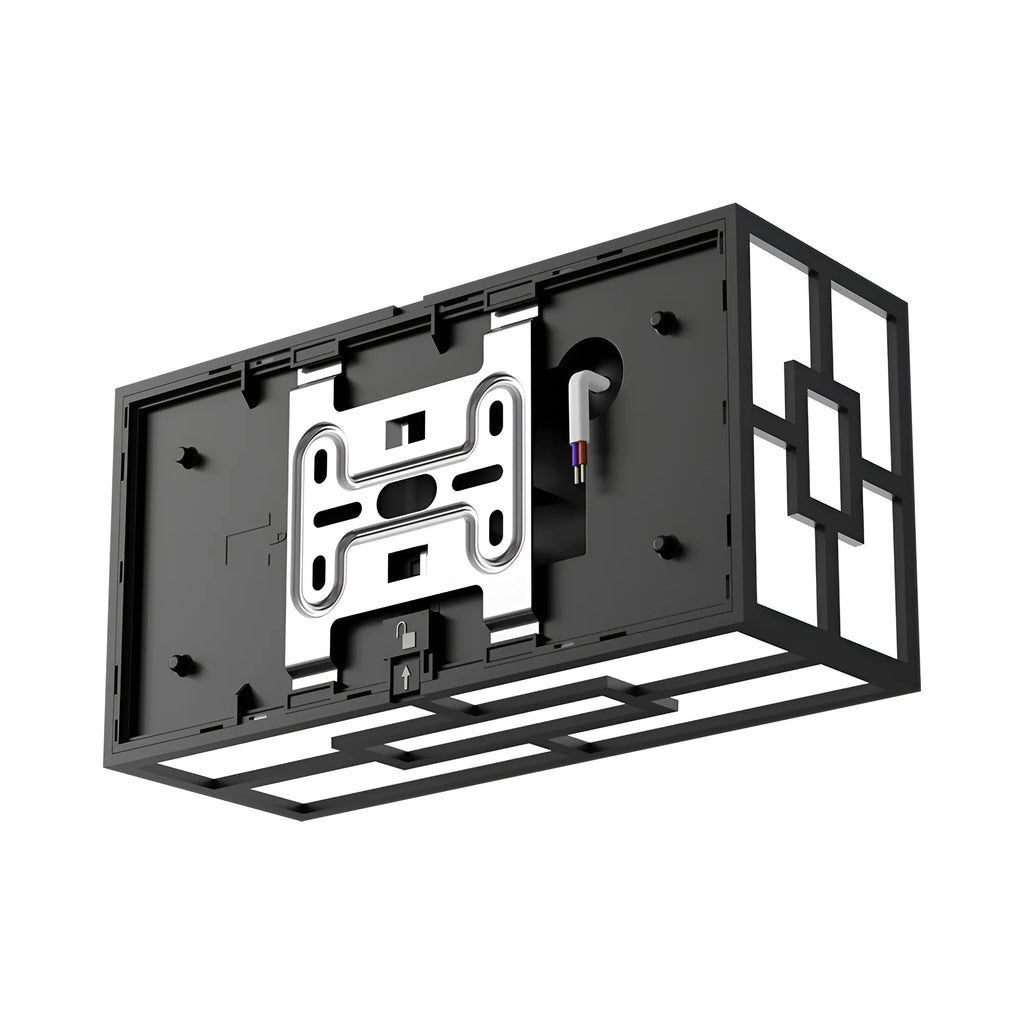 Braytron Veneto Wandlamp 10W IP44 Zwart A RCT 3IN1