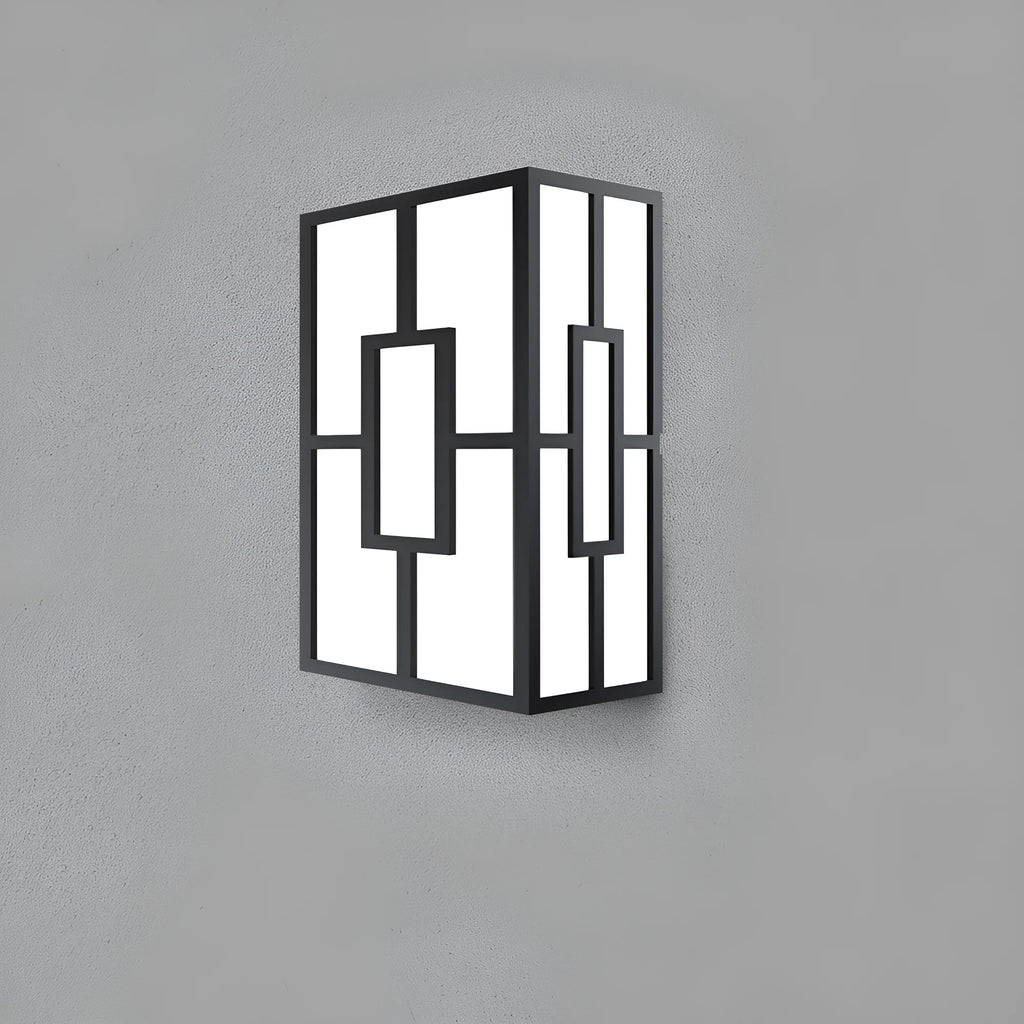 Braytron Veneto Wandlamp 20W IP44 Zwart A SQR 3IN1