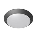 Braytron Napoli Plafondlamp IP65 Grijs D270 1xE27 PC SNS