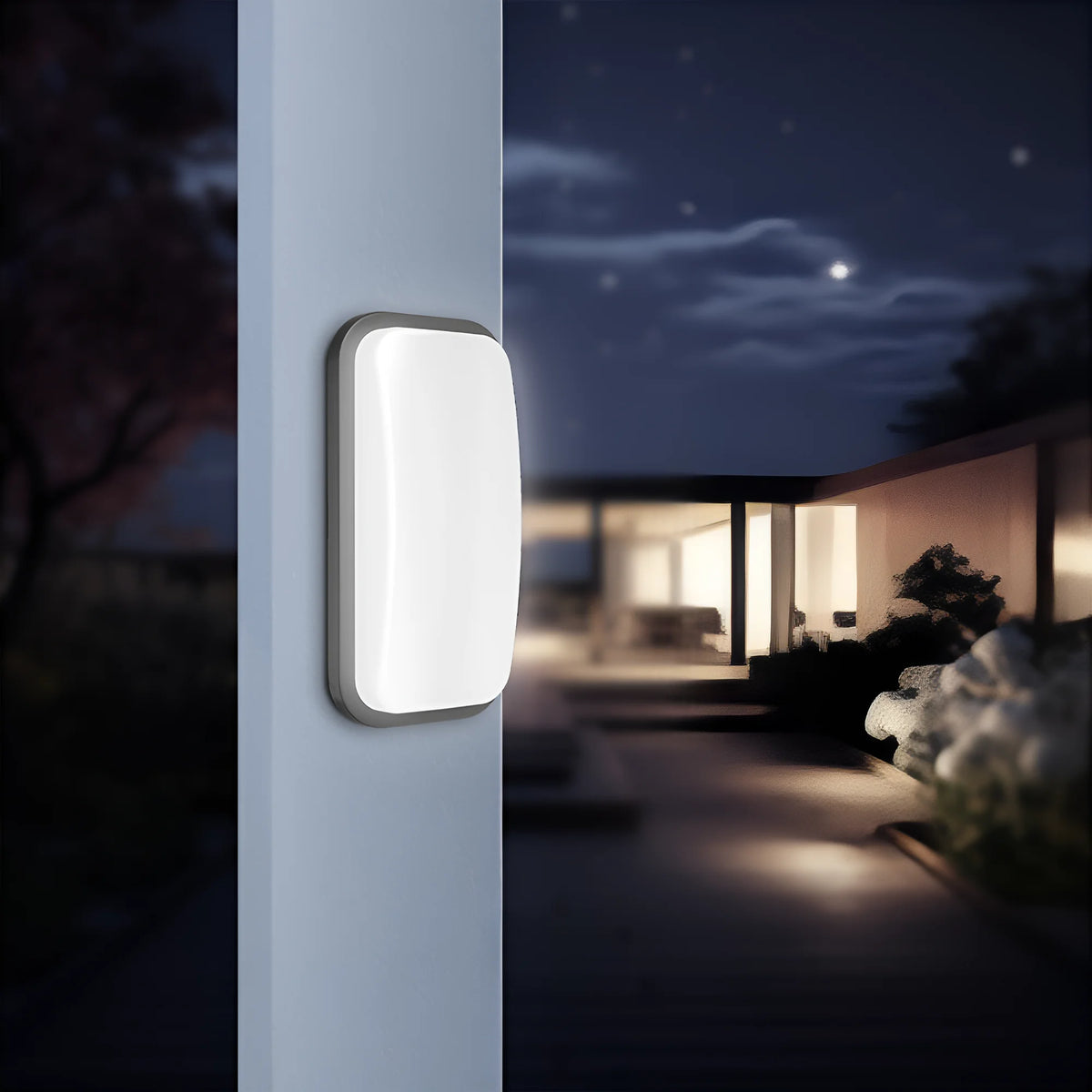 Braytron Walls Wandlamp 15W 4000K IP65 Zwart B ELP